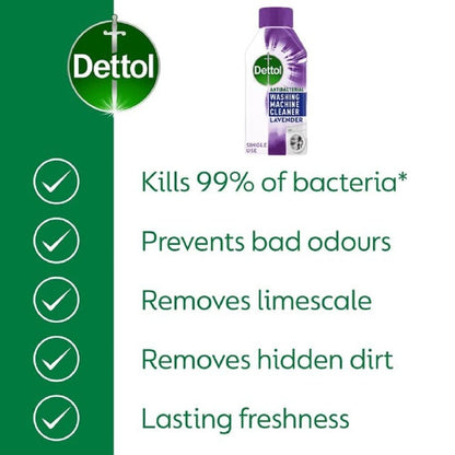 Dettol Washing Machine Cleaner 250ml Lavender