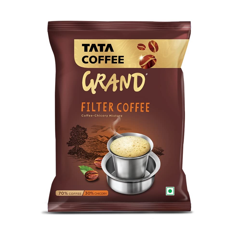 Tata Coffee Grand Filter Coffee, Pouch, 100g