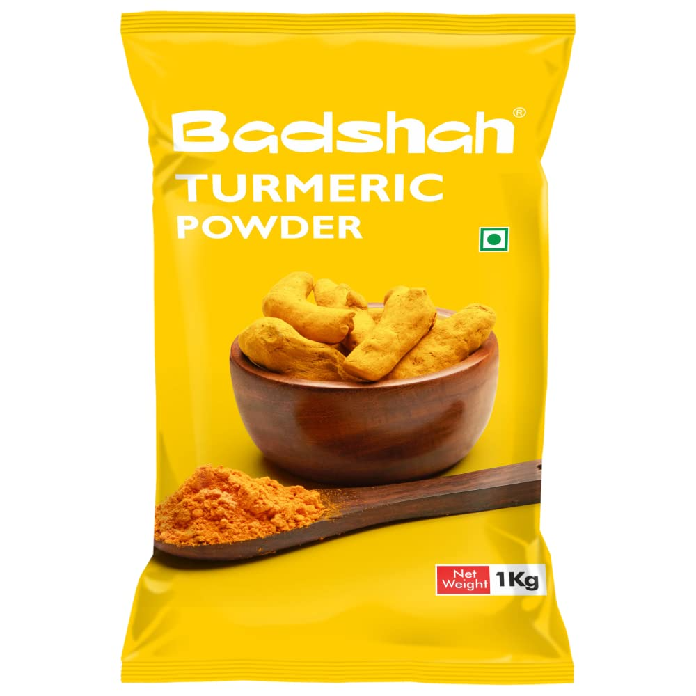 Badshah Turmeric Powder - 100g | Unique Blend of Spices for Earthy Aroma & Rich Taste | Spice for Regional & Traditional Recipes