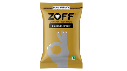 ZOFF Premium Pink Salt and Black Salt Powder Combo |Each 1 KG | Net weight 2KG