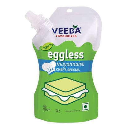 Veeba Eggless Mayonnaise (700g) I Veg Mayonnaise I 100% Vegetarian Mayo I Extra Creamy and Delicious I Rich and Thick Texture I Dip, Spread and Dunk(