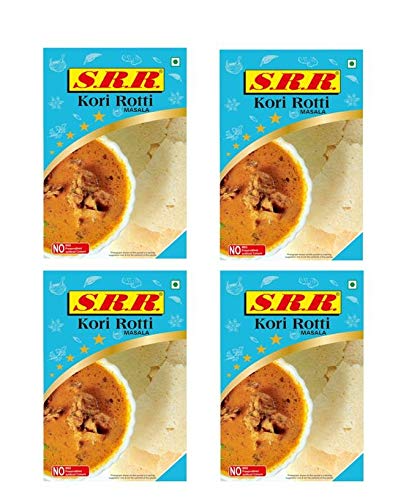 SRR Masala Chicken Korri Roti Masala/chicken Gravy Masala Pack of 4 - 80 gms each