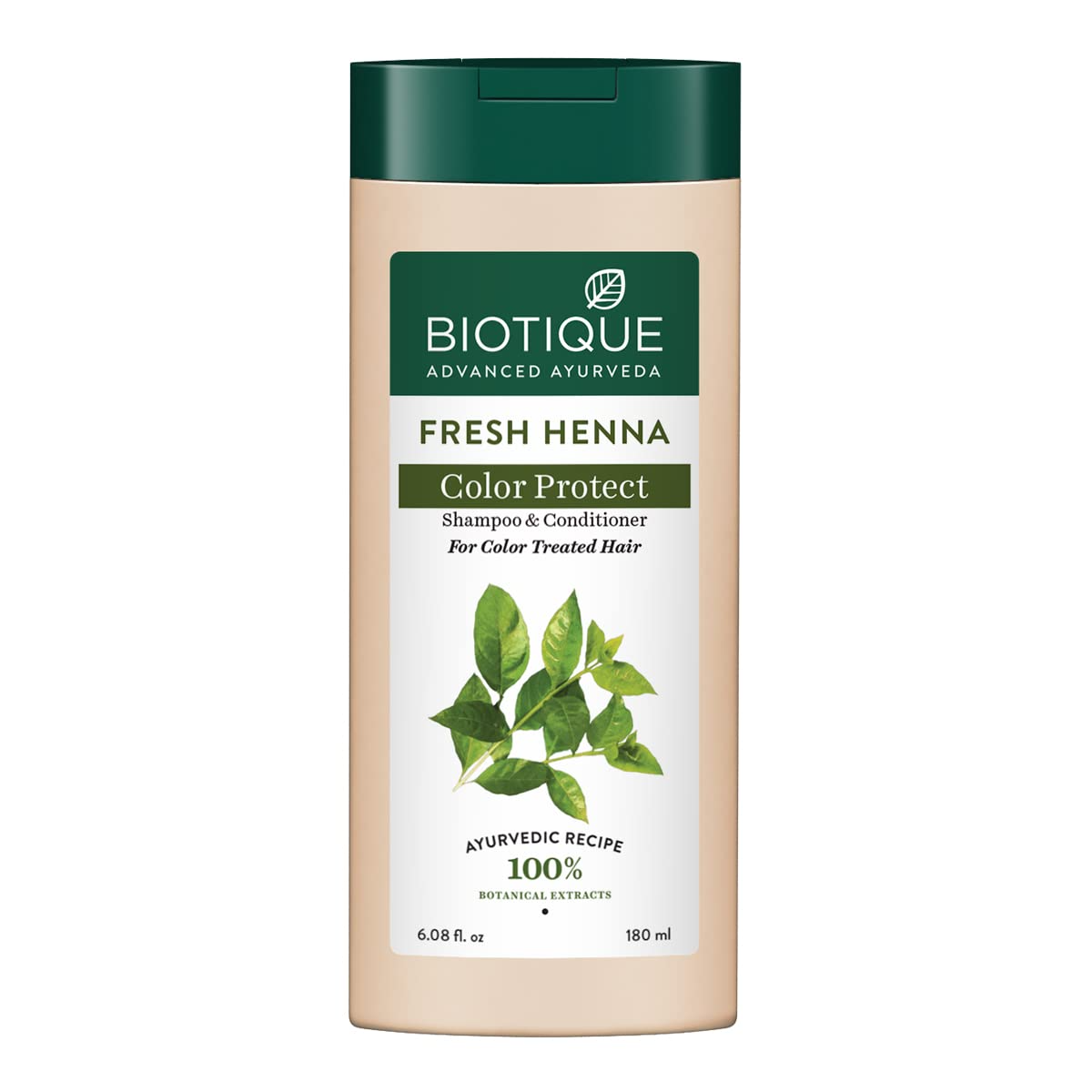 Biotique Bio Henna Leaf Fresh Texture Shampoo & Conditioner, 180 ml