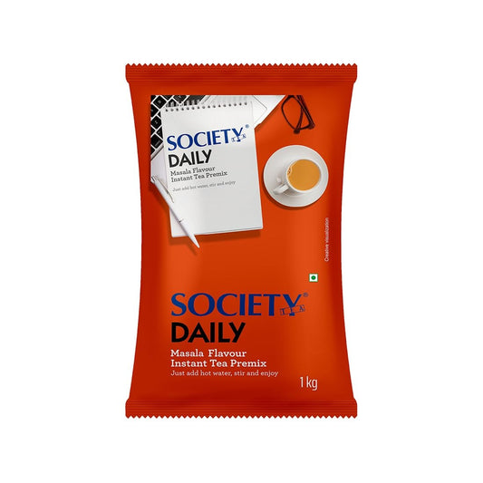 Society Tea Daily Masala Premix Pouch, 1 kg