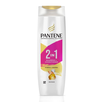 Pantene 2 in 1 Anti Hair Fall Shampoo + Conditioner, 180 ml