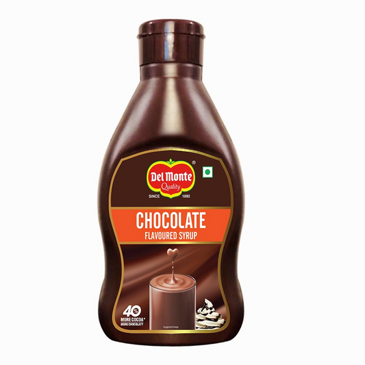 Del Monte Chocolate Syrup, 40% More Chocolaty, 600G, Liquid