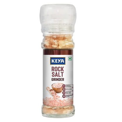 Keya Salt Rock Salt Grinder, Healthy Substitute to Cooking 100gm