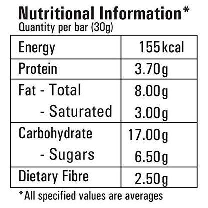 Unibic Snack Bar Almond & Oats Pack of 12, 360g