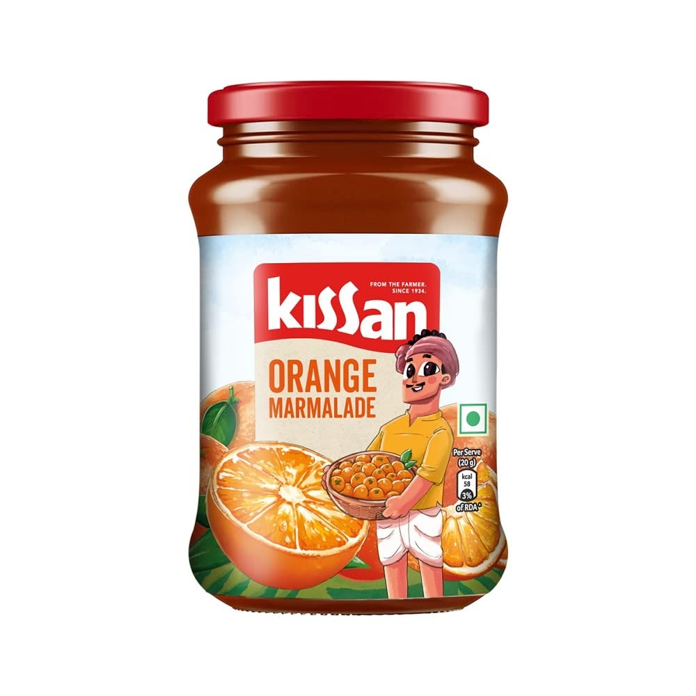 KISSAN ORANGE MARMALADE 500g