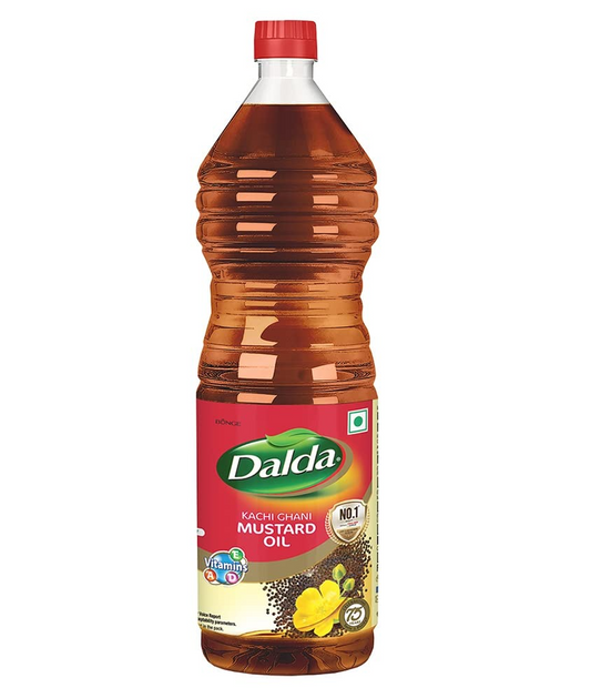 Dalda Kachi Ghani Mustard Oil -1 L (Pet Bottle )