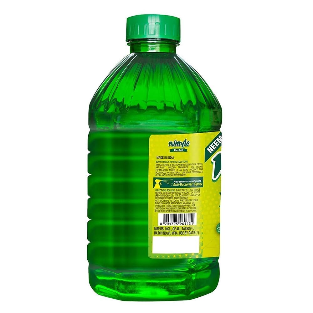 Nimyle ITC's Eco friendly floor cleaner with Power of Neem for 99.9% anti bacterial protection - Herbal 2L