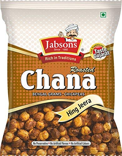 Jabsons Chana Hing Jeera 150gm | Roasted Chana |Roasted Namkeen Snacks