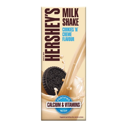 HERSHEY'S Cookies N Crème Flavored Milkshake | Enriched with Calcium | 180ml