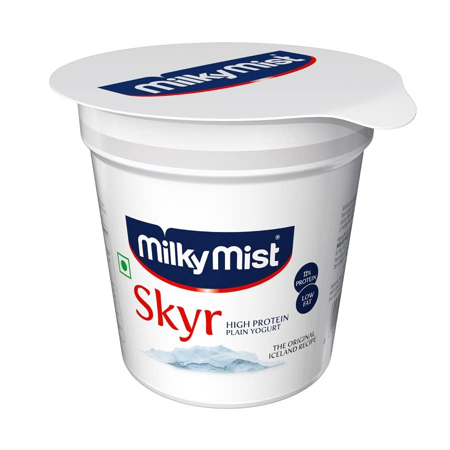 Milky Mist Skyr High Protein Plain Yoghurt, 100 g