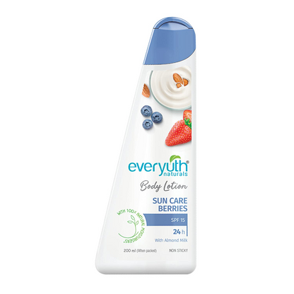 Everyuth Naturals Body Lotion Sun Care Berries 200ml