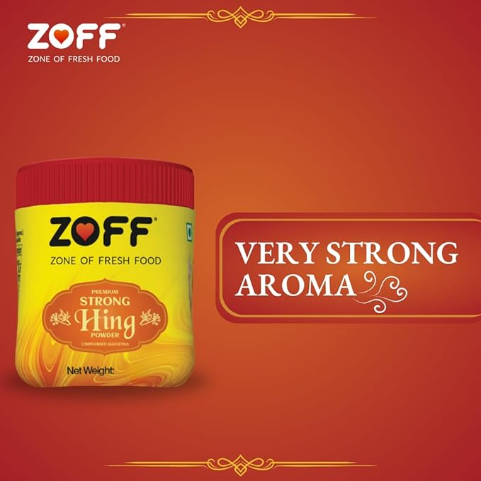 Zoff Strongest Compounded Pure Hing Powder Duo - Pack of 2 | 50gEach | Net weight 100g