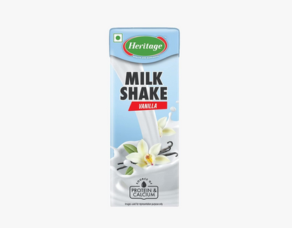 Heritage Vanilla Milkshake, 180 ml Tetra Pack