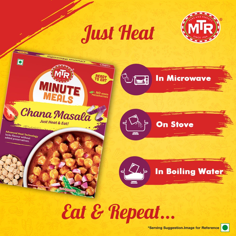 MTR READY TO EAT CHANA MASALA 300 G