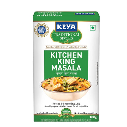 KEYA Kitchen King Masala | Monocarton | 100gm