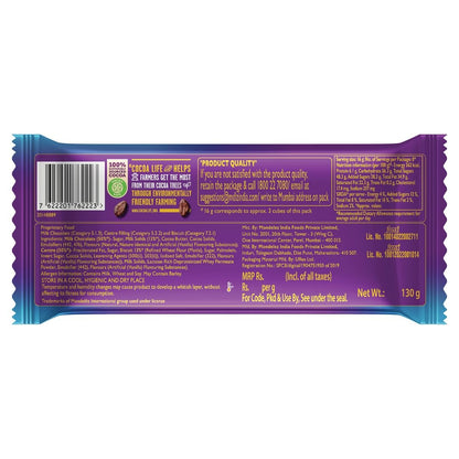 Cadbury Dairy Milk Silk Oreo Chocolate Bar, 130 g (Pack of 3)