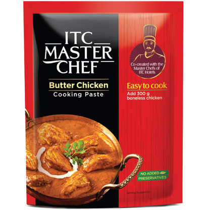 ITC Master Chef Butter Chicken Cooking Paste 80g, Ready to Cook Spice Mix, Easy to Cook Masala Mix