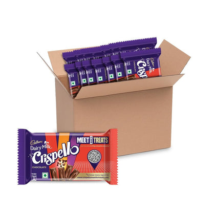 Cadbury Dairy Milk Crispello Chocolate Bar, 35 g - Pack of 15