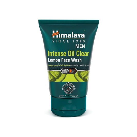 Himalaya MEN Intense Oil Clear Lemon Face Wash, 100ml