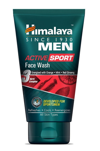 Himalaya Men Active Sport Face Wash, 100ml