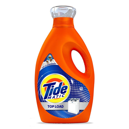 Tide Matic Liquid Detergent 840/850 Ml (Weight May Vary) Top Load Washing Machine, 1 Count