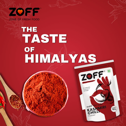 Zoff Red Chilli Powder, Turmeric Powder | Coriander Powder | Pack of 3  | Each 200g | Premium Zip Lock Pouch | 600g