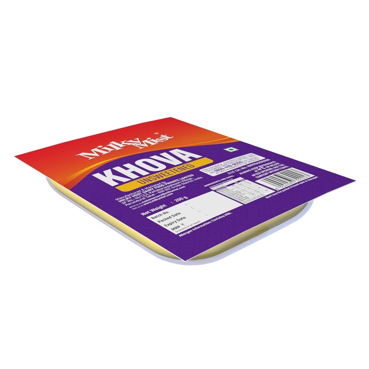 Milky Mist Khova Unsweetened, 200 g