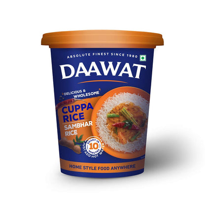 Daawat Cuppa Rice Sambhar Rice, 86 g