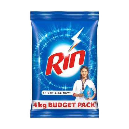 RIN Advanced Detergent Washing Powder For Stainless And Clean Clothes, Floral, 5 Kg