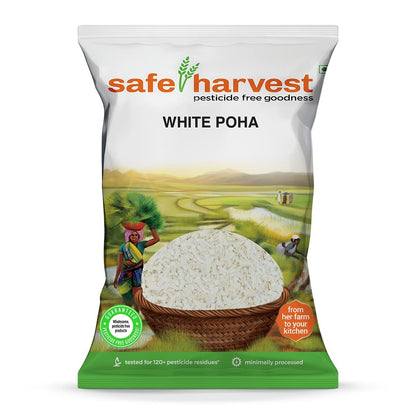 Safe Harvest White Poha 500g