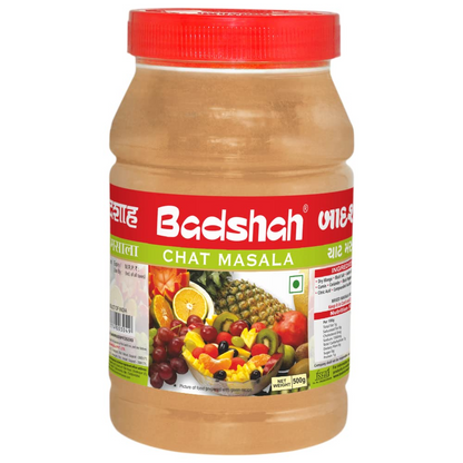 Badshah Chat Masala Powder | Premium Spices Blend | Pure and Natural | Pack of 1 | 500 Gram