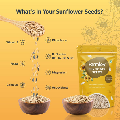 Farmley Premium Sunflower Seeds - 200 gram