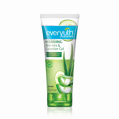 Everyuth Naturals Nourishing Aloe Vera & Cucumber Gel, 150 g