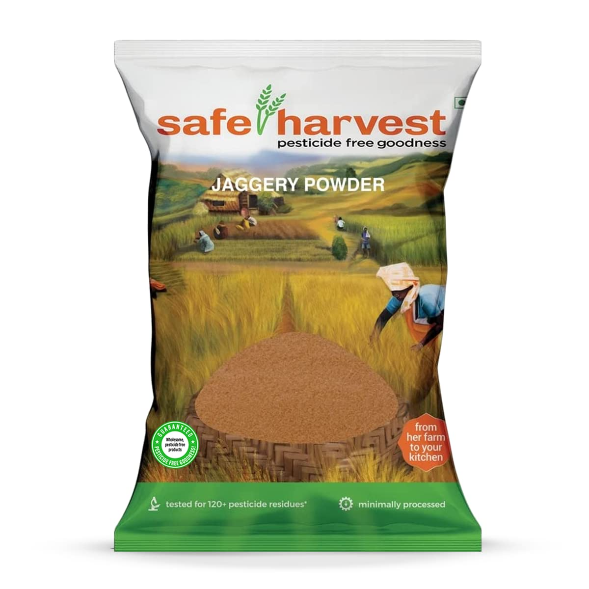 Safe Harvest Jaggery Powder 500g