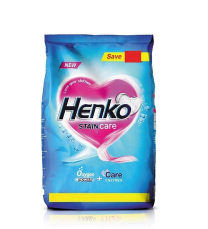 Henko Stain Care Detergent Powder 500G For Hand Wash & Top Load Machine