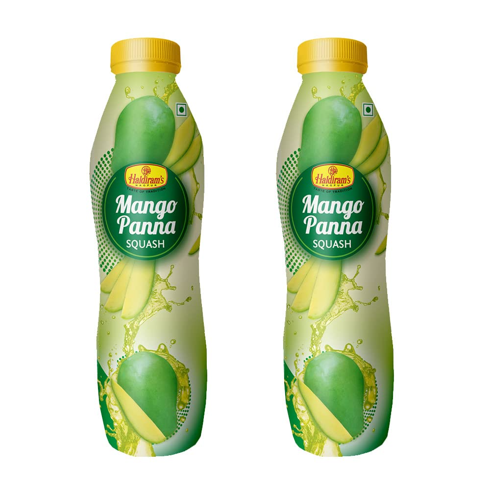 Haldiram's Nagpur Mango Panna Squash (Pack Of 2) 750 Ml, Liquid