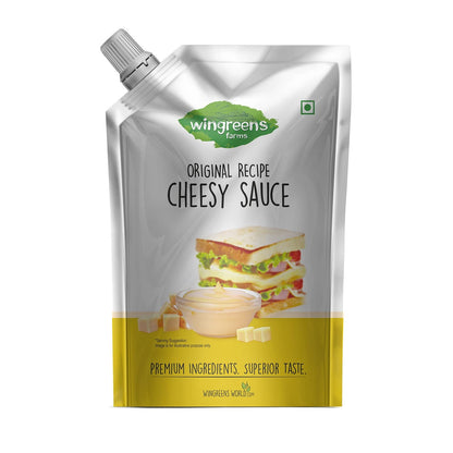 Wingreens Farms -Cheesy Sauce, 450g, Pack of 1