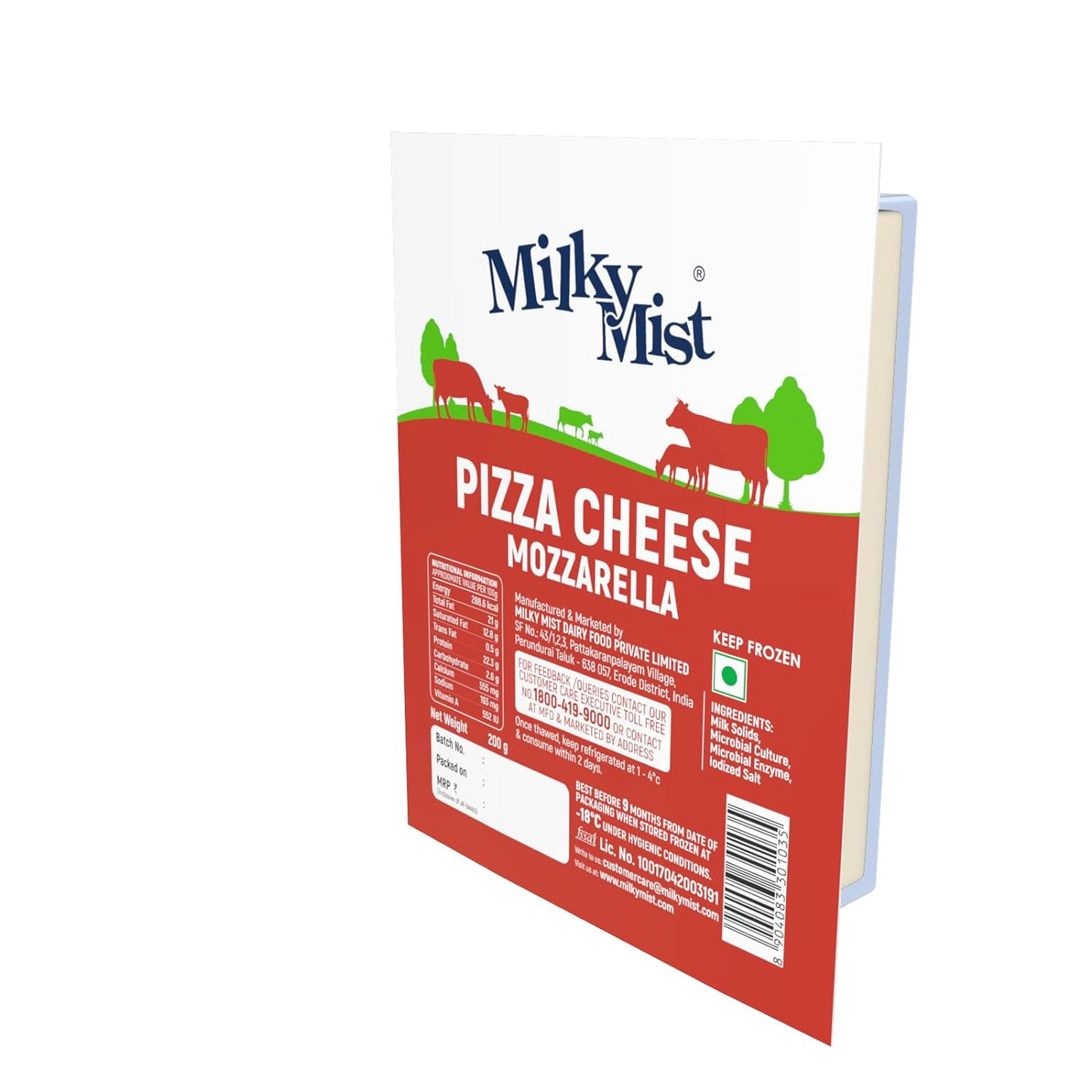 Milky Mist Cheese Mozzarella, 200 g