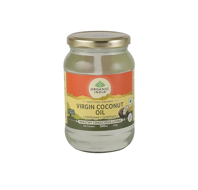 Organic India Virgin Coconut Oil, 500ml