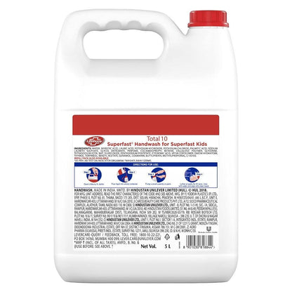 Lifebuoy Germ Protection Total PRO Plus Liquid Handwash Refill Canister, 5L | Kills 99.9% Germs | Liquid Handwash Fights Bacteria & Viruses