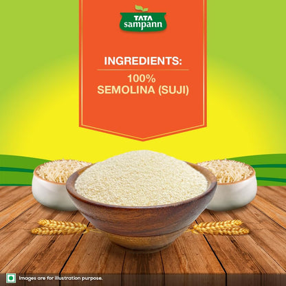 Tata Sampann Unroasted Vermicelli | Protein Rich Seviyan | Made with Suji | No Added Maida | Source of Dietary Fibre | 400g