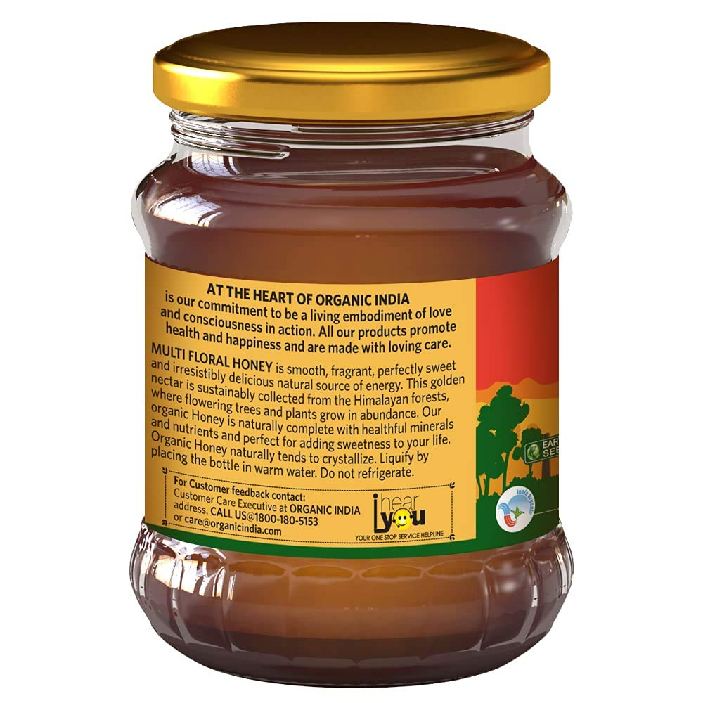 Organic India Wild Forest Honey (Multi Floral) 250g