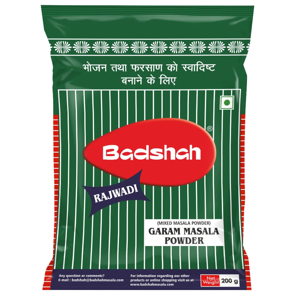 Badshah Rajwadi Garam Masala Powder/Blended Spices Mix/For Healthy Delicious & Flavourful 1 kg