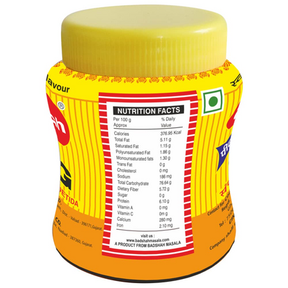 Badshah Yellow Hing (Asafoetida) | Compounded Hing Powder | Aromatic Compounded Asafoetida 50 g