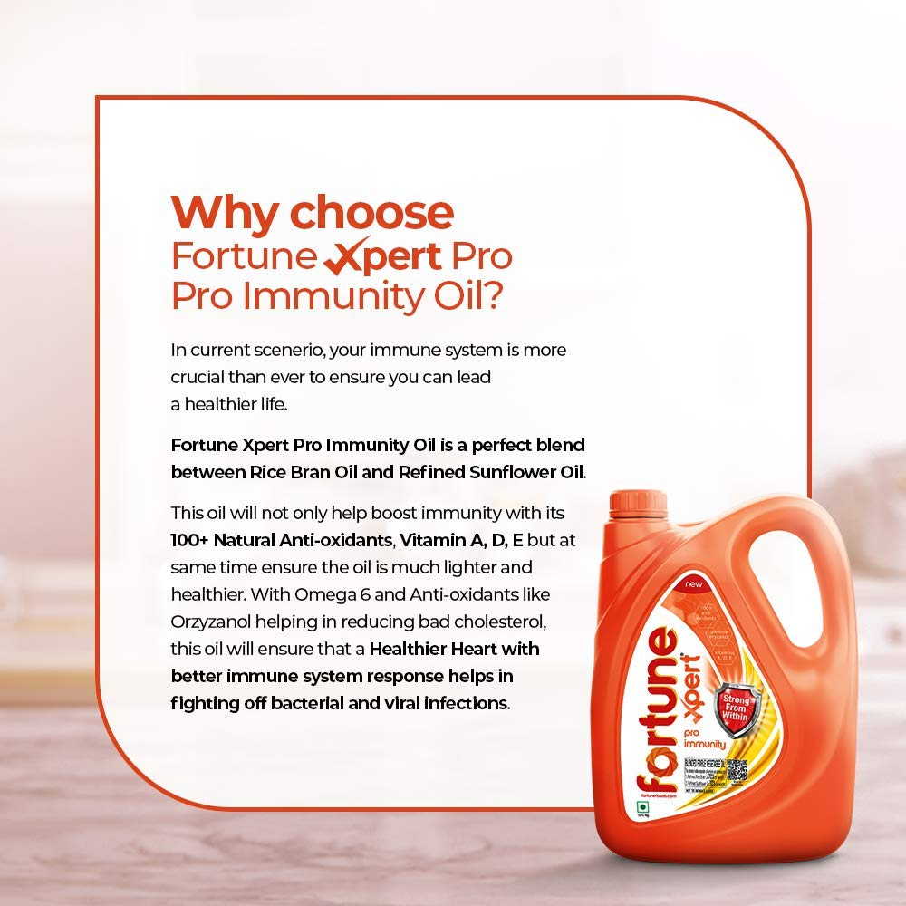 Fortune Xpert Pro Immunity Oil, 5L Jar