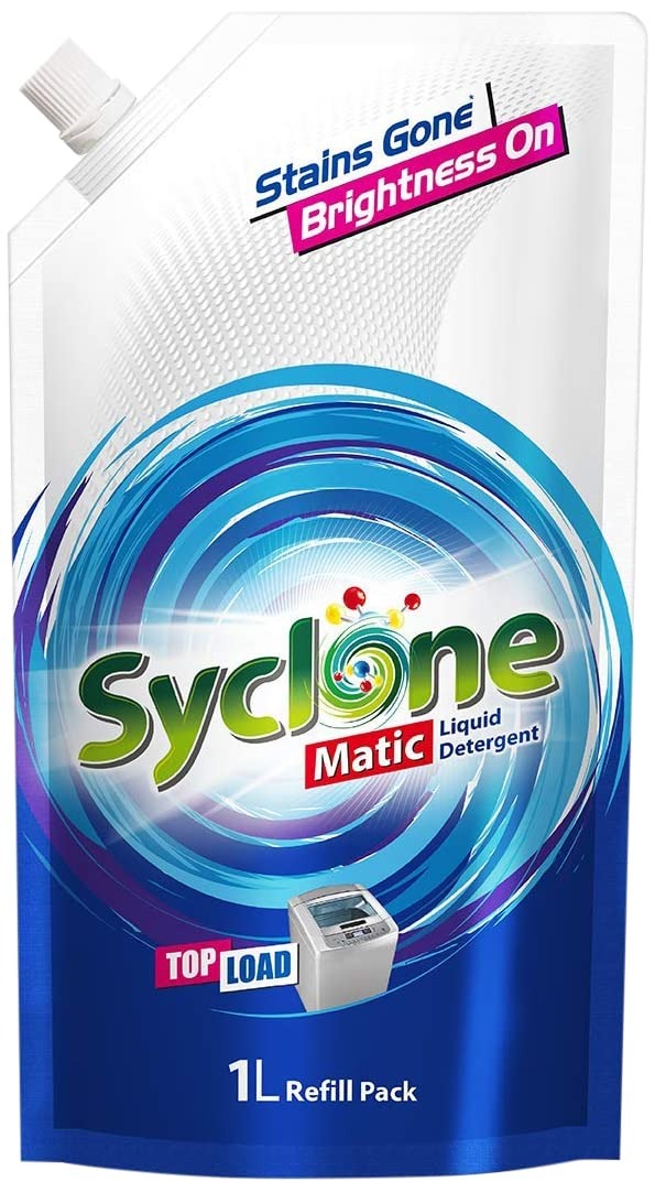 Syclone Matic Top Load Detergent Powder for Washing Machine, 2kg